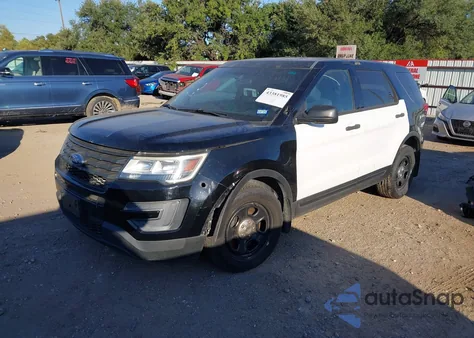 2017 Ford Police Interceptor from USA, damaged, VIN 1FM5K8AR3HGD57991